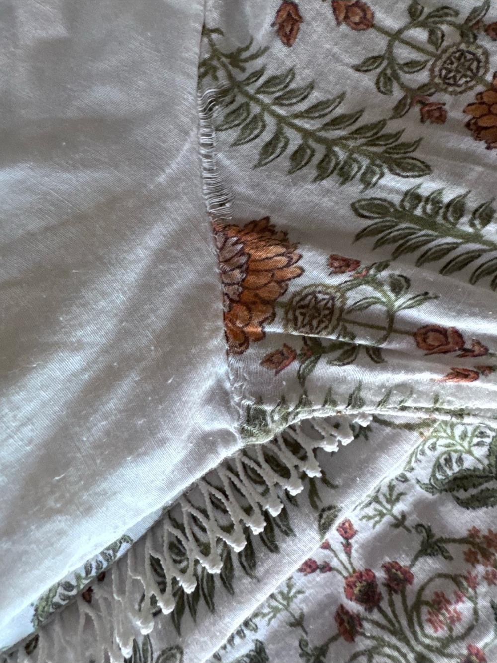 Anthropologie Eleanora Buttondown Shirtdress Silk Blend Botanical Motif Sz: L - Picture 10 of 15